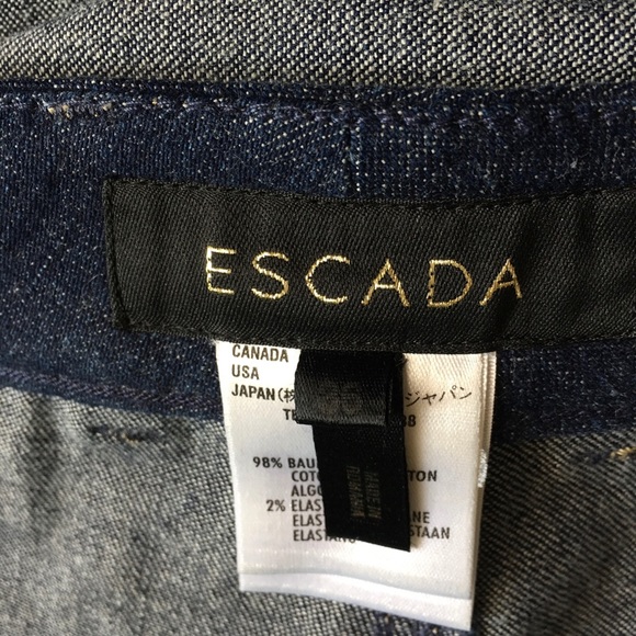 Escada Sz 36  Boot cut/ flare jeans - Picture 4 of 10